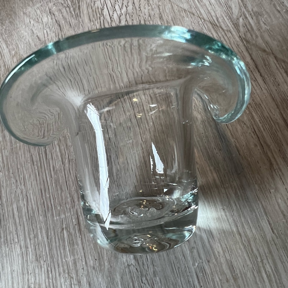 Vintage hand blown Blenko glass